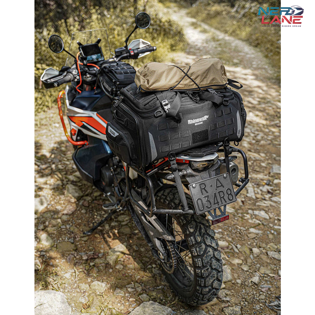 Rhinowalk 50-70L Motorcycle Tail Seat Bag (MJX2003)