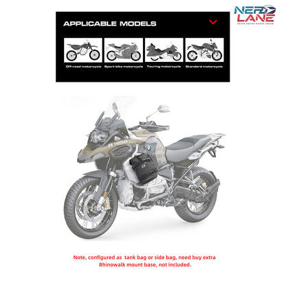 Rhinowalk 6L Waterproof Crash Bar Bags (MT2206BK) (Single Unit)