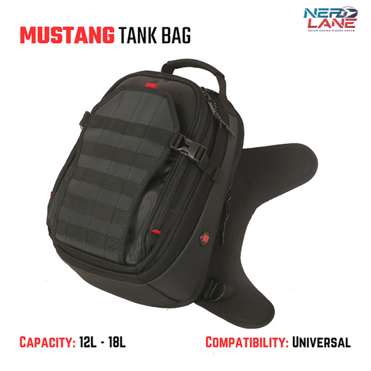RiderZone 12L–18L Mustang Tank Bag