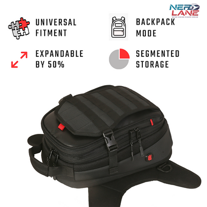 RiderZone 12L–18L Mustang Tank Bag