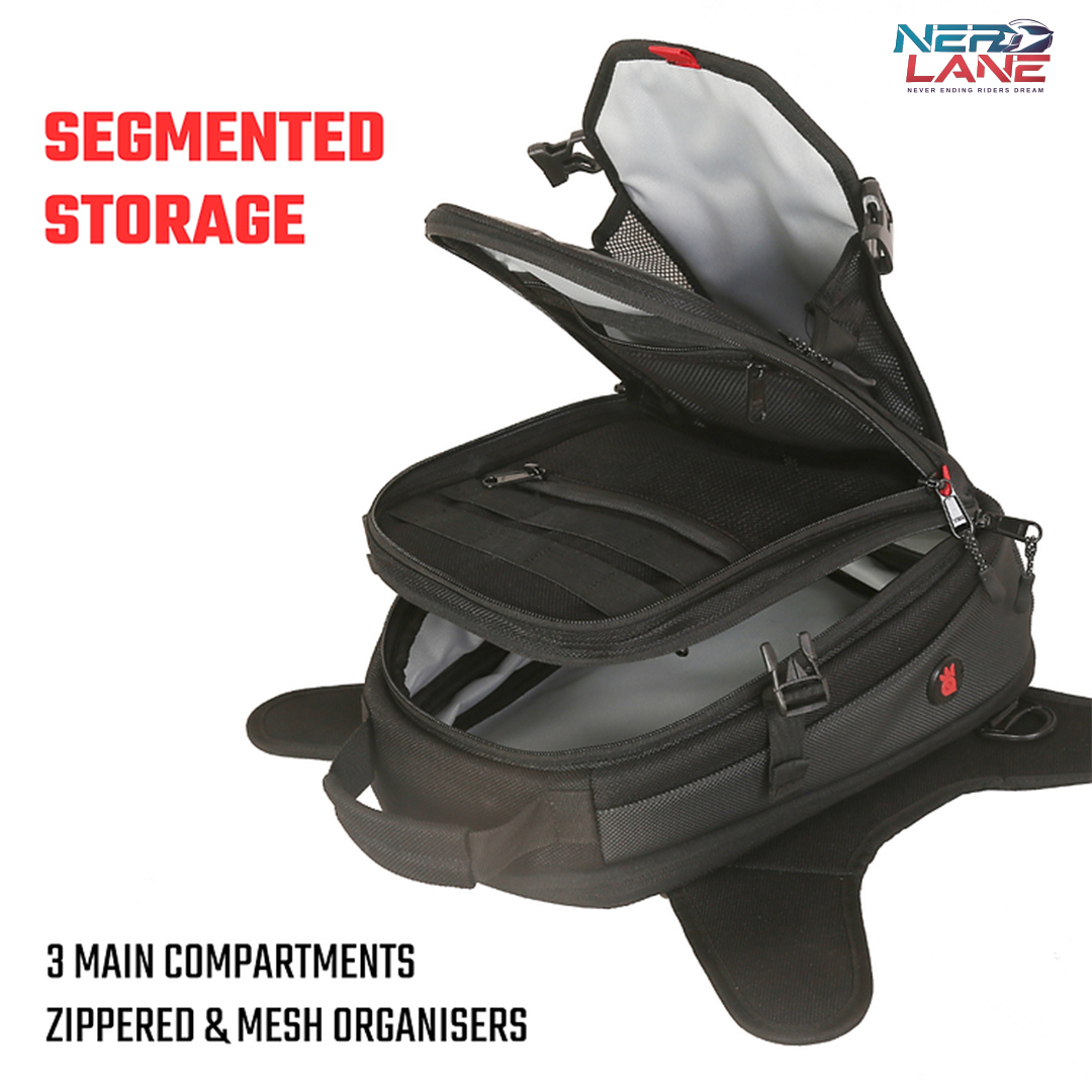 RiderZone 12L–18L Mustang Tank Bag