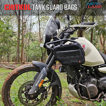 RiderZone 12L Chitkul tank guard bags  side view