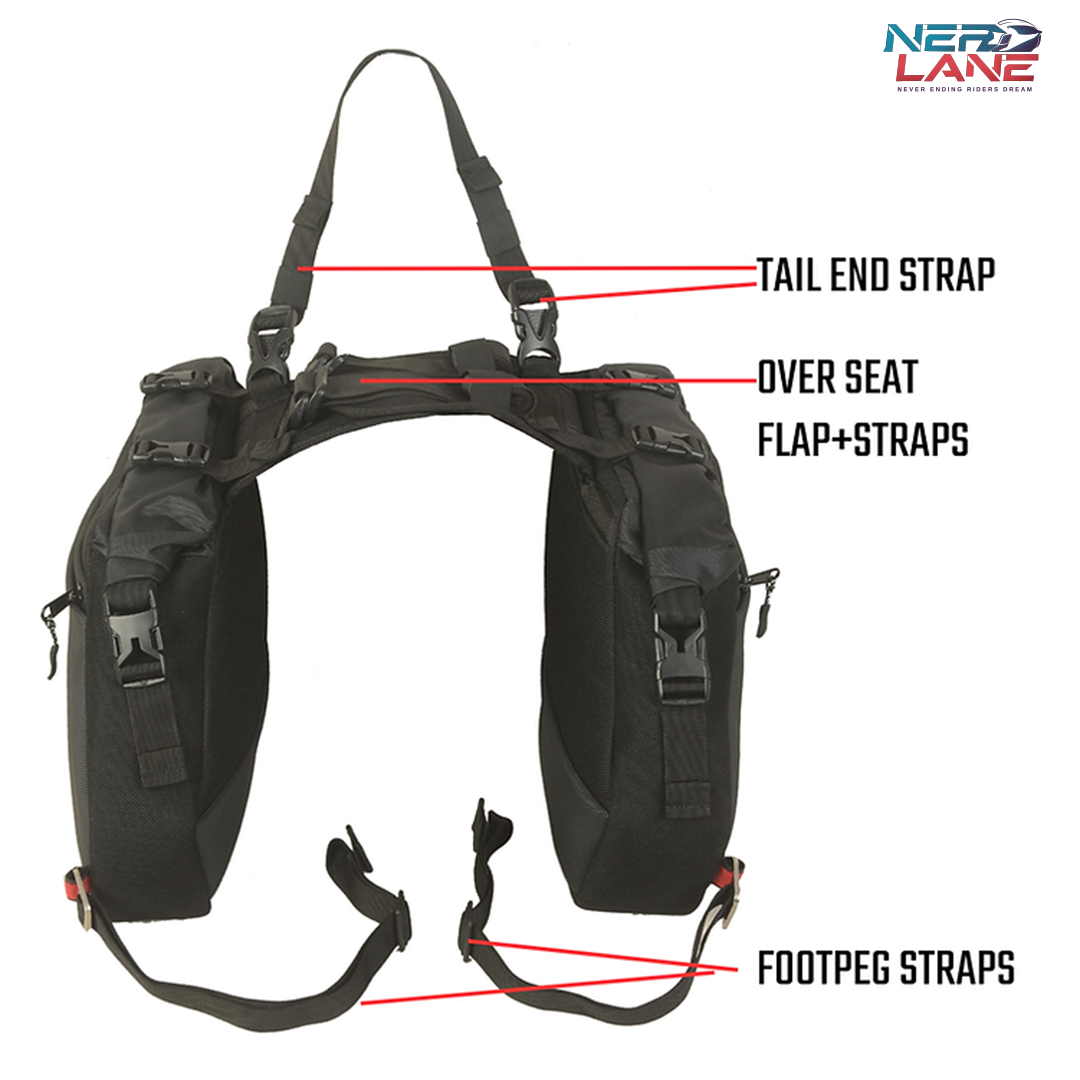 RiderZone 20L Karzok Saddle Bags
