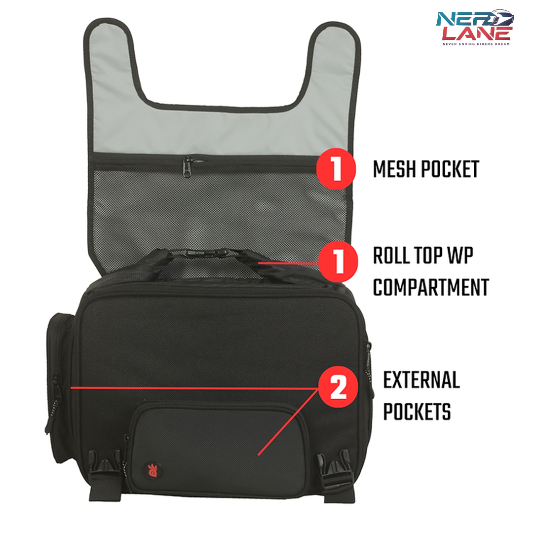 RiderZone 40L–50L Pangong Pannier Bags