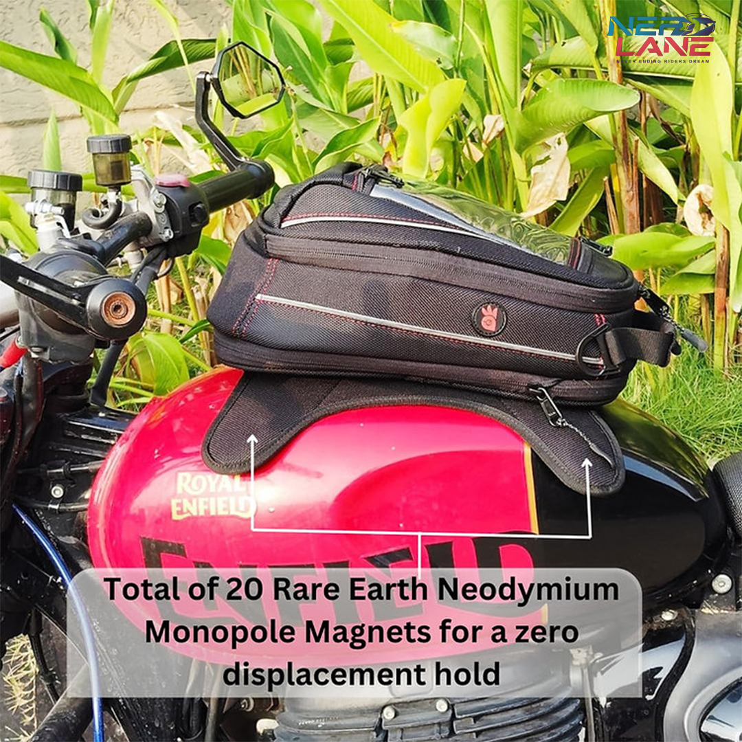 RiderZone 12L Kufri Magnetic Tank Bag Incl Dry Bag