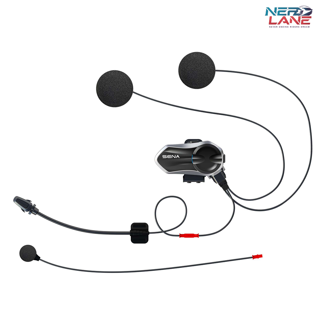 Sena B20 with hd speakers and mic attached