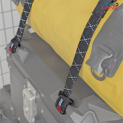 Osah Drypak Stretch Straps – Adjustable Motorcycle Luggage Straps (55” / 1400mm)