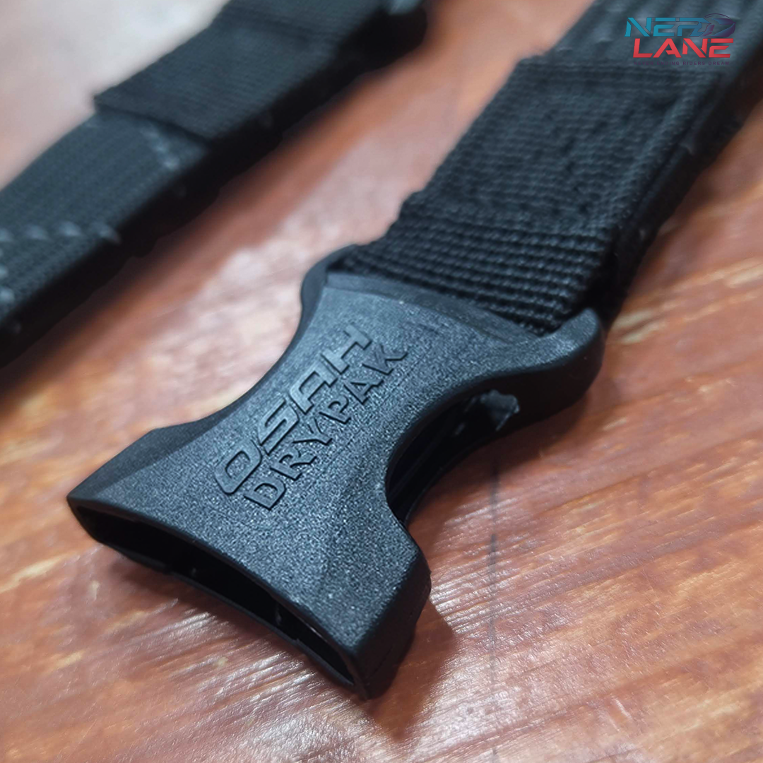 Osah Drypak Stretch Straps – Adjustable Motorcycle Luggage Straps (55” / 1400mm)