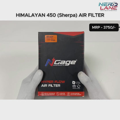 NGage Hyper Flow Air Filter For Royal Enfield Himalayan 450 Sherpa