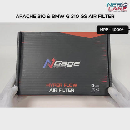 NGage Hyper Flow Air Filter For BMW 310 & TVS 310