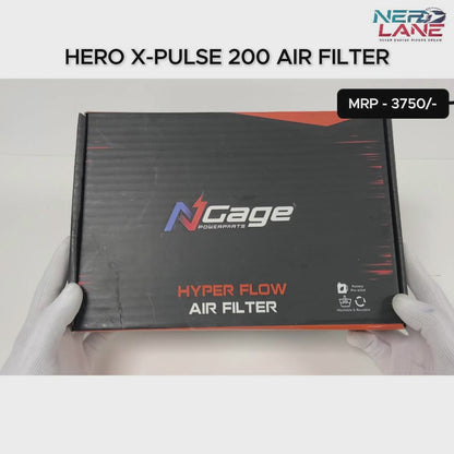 NGage Hyper Flow Air Filter For Hero X Pulse 200