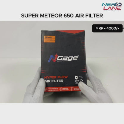 NGage Hyper Flow Air Filter For Royal Enfield Super Meteor 650