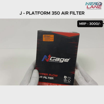 NGage Hyper Flow Air Filter For Royal Enfield J-PLATFORM 350