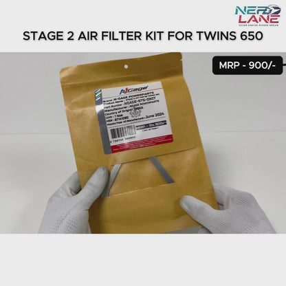 NGage Stage II Air Filter Kit For Twins 650